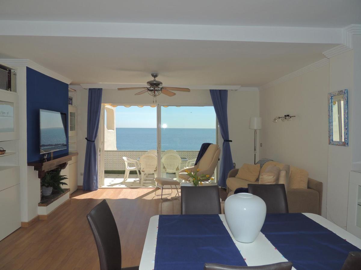 ベナルマデナLas Gaviotas Beach - Playa - Sea Front - Frente Al Marアパートメント エクステリア 写真