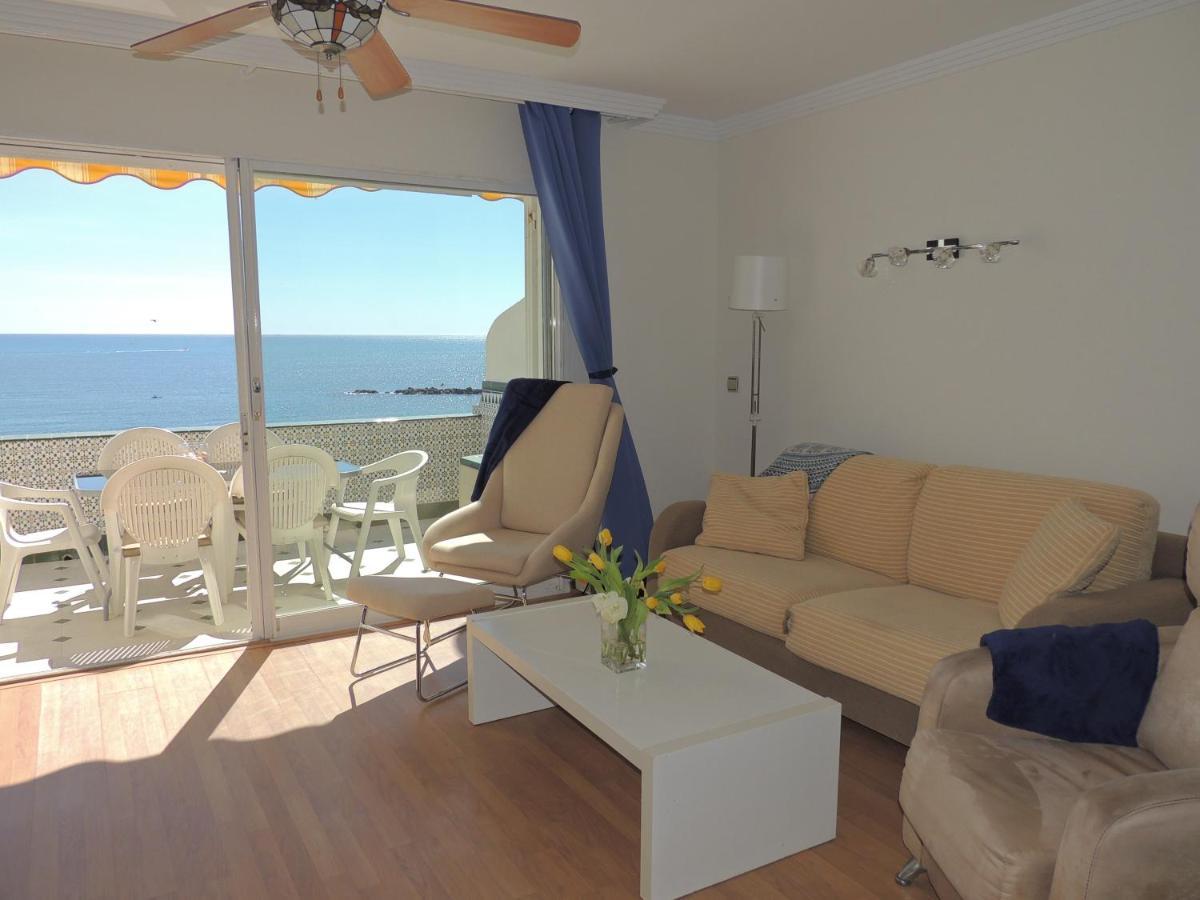 ベナルマデナLas Gaviotas Beach - Playa - Sea Front - Frente Al Marアパートメント エクステリア 写真
